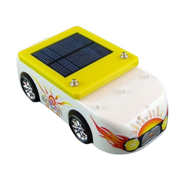 Minivan Car Toy Solar Powered Mini Car Toys Funny Solar Energy Toy Cars and Trucks for Kids