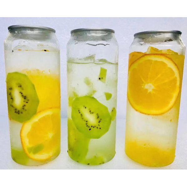 500ml Boba может пластиковый напиток разливает соду по бутылкам сока пива для упаковки еды