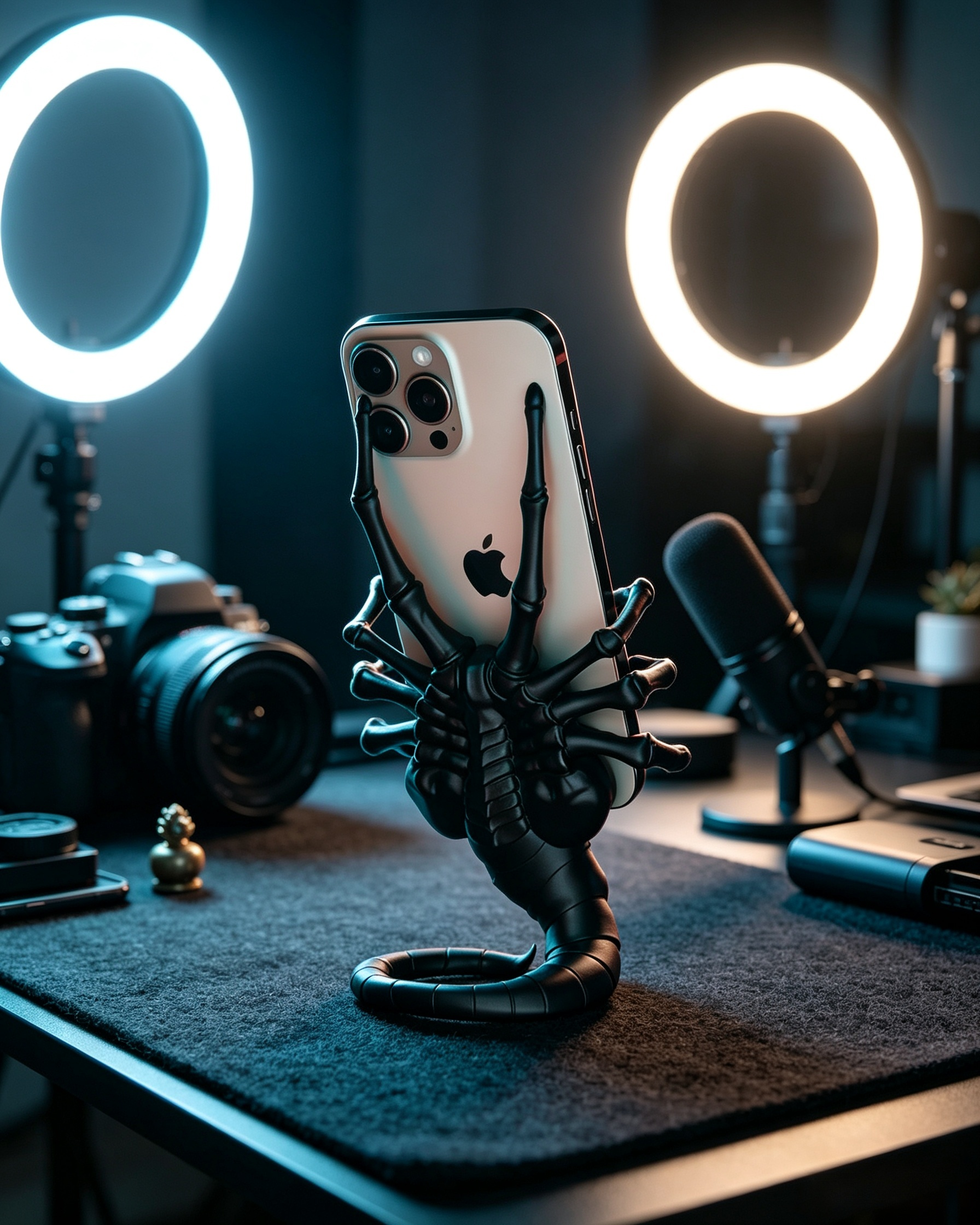 Unique Sculpture Multicolor Digital 3D Printing Scorpion Phone Holder For Decoration