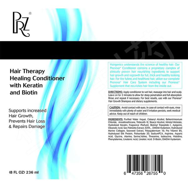 Hair Loss Therapy Conditioner – Hair Growth & Regrowth Conditioner With Biotin, DHT Blockers And Keratin Repairs Damage