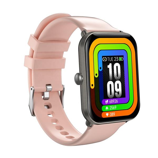 Magnetic Charging Smart Bracelet Wristband , M16 1.69'' TFT Square Health Bracelet Watch