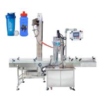 CM100 Pneumático Lugar parafuso Capper Automático redondo máquina de tampa de garrafas de bebida