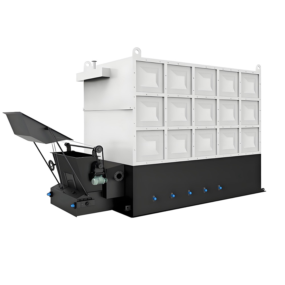 Horizontal Industrial Biomass Boiler For Wood Drying Rubber Processing