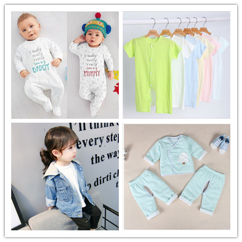 Hot Sell Organic Cotton boutique Baby Rompers Knit Clothes