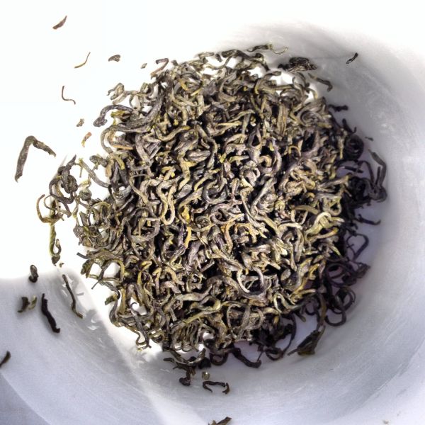 Thé vert Mao Jian au goût sucré, thé vert biologique vert vif