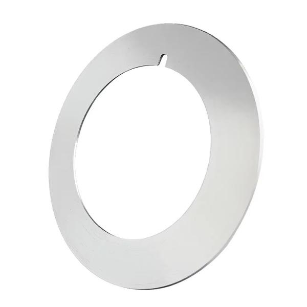 Customized Size Tungsten Carbide Alloy Circular Slitter Blade with HRC 56-65 Hardness for Cutting Aluminum and Steel