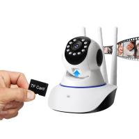 cámara inalámbrica elegante de Wifi de la visión nocturna 1080P para la supervisión del bebé del animal doméstico