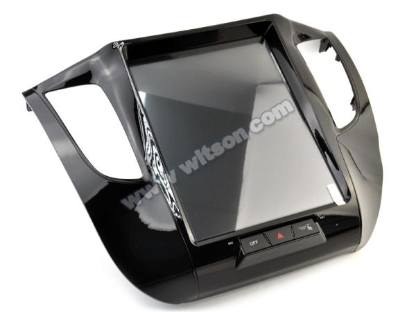 Écran Tesla vertical Android 12,1 pour Mitsubishi Triton L200 2015-2019 Lecteur multimédia stéréo de voiture GPS Carplay