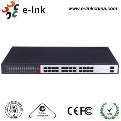 O interruptor posto ponto de entrada controlado do gigabit dos ethernet, ponto de entrada pôs o interruptor de rede