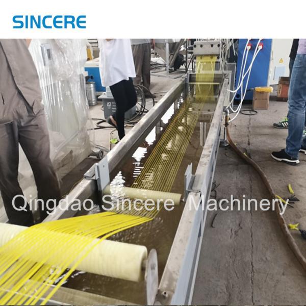 250-380kg/H Plastic Flake Pelletizing Line PVC PP PE ABS Granules Making Machine