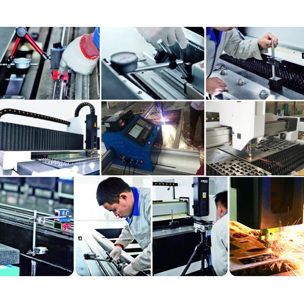 Воздушное охлаждение 1530 автомата для резки металла CNC 1KW 12 месяца гарантии
