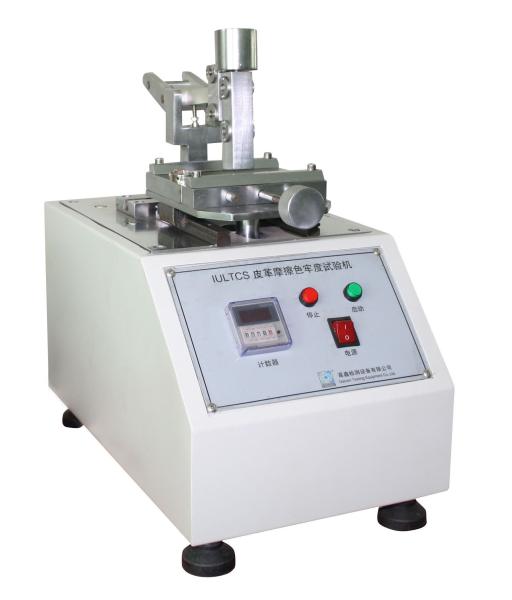 ISO-11640 IULTCS Leather Rubbing Color Fastness Tester Cycles Of Reciprocating SATRA TM173