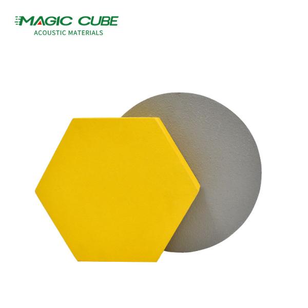 Customizable White Fiberglass Ceiling Panel for Auditorium 600x600 Acoustic Tiles