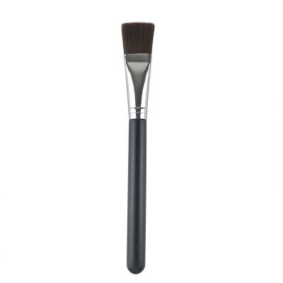 Única escova lisa da composição para a fundação e o cabelo sintético do preto da máscara