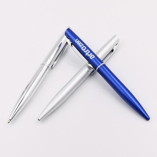 Business Gift Classic Twist Aluminum Ball Pen Promotion Ballpoint Pen School Office