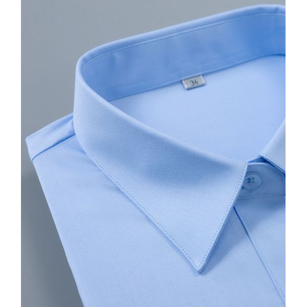 Breathable Material Advantage Latest Design 100% Cotton Long Sleeve Formal Dress Shirt