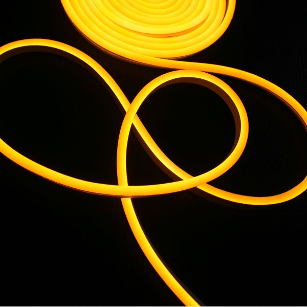 24V 6mm микро неон-флекс 2835 smd LED неон гибкая полоса наружной подсветка деревьев LED декорация вечеринки белый излучающий