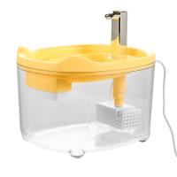 Fuente de agua automática para mascotas, gatos, sin BPA, con monitoreo 24 horas, 1.5L, multicolor