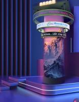Aleación de aluminio que mueve la exhibición de mensaje automotriz de la pantalla del LED