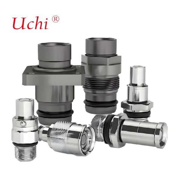 CNC Machined Stainless Steel Liquid Cooling Plate Quick Connect Fitting Components