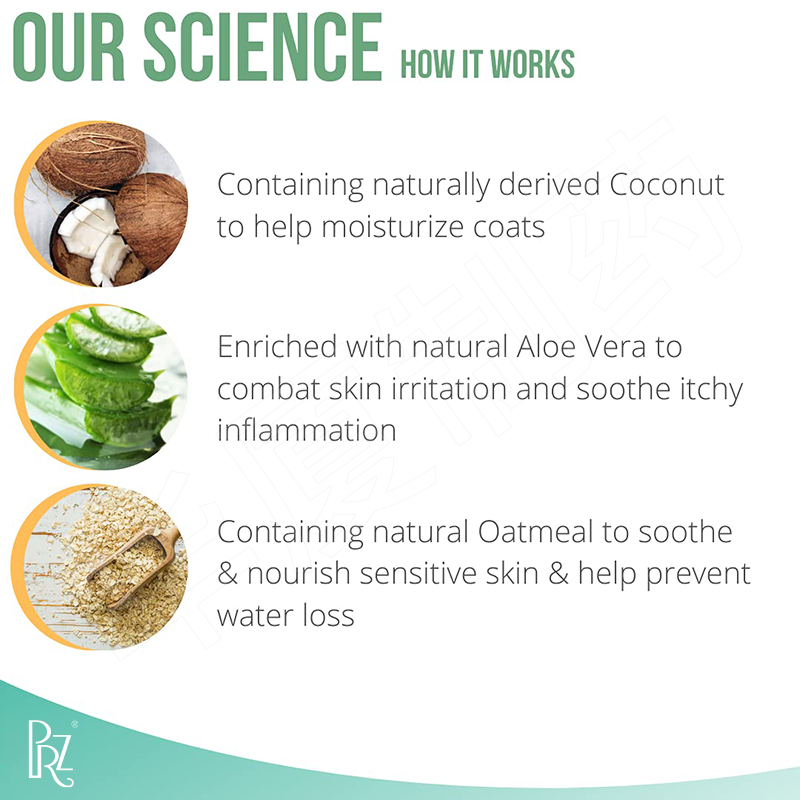 Sensitive Skin Oatmeal Dog Shampoo And Conditioner With Aloe