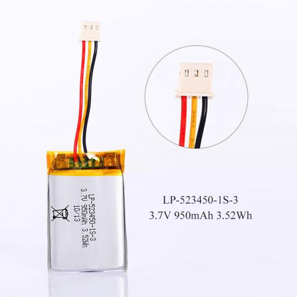 3.7V 290Mah Lithium Ion Polymer Power Bank Lipo Battery For Power Bank