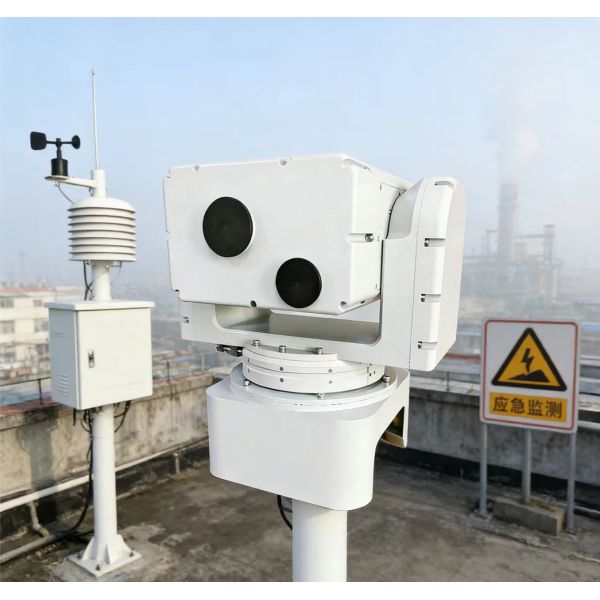Long Range Gas Leak Methane Detection System Device Fourier Transform Algorithms