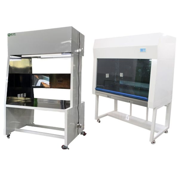 Full Stainless Steel Workstation Class 100 HEPA Filter Clean Bench Internal Size 1150*720*540mm