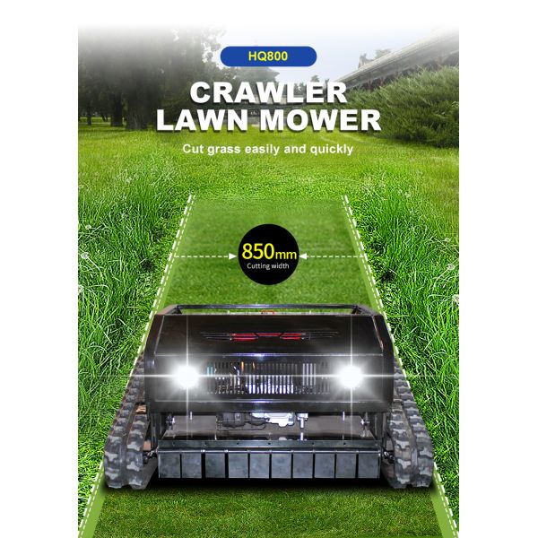 Lawn Mower Gasoline Farm Crawler Wheel Self Propelled Robot Grass Cutter Lawn Mower