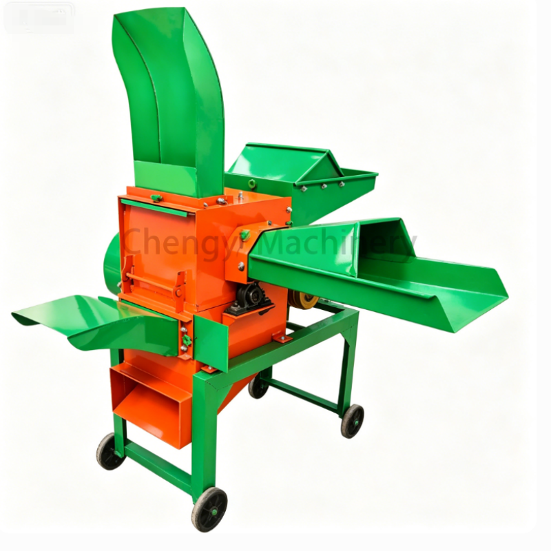 Agriculture Grass Kneading Cutting Machine 3kw Forage Crusher Feed Processing Equipment