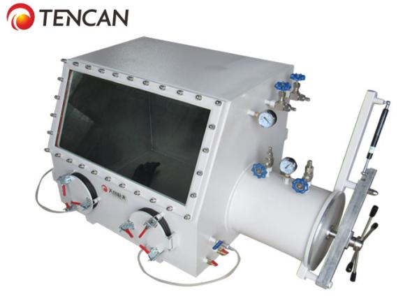 530mm PMMA Vacuum Glove Box Φ150mm Catalyzer and Metal Organics