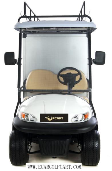 Eco Friendly Cargo Utility Golf Cart , Club Car Utility Vehicle For Two Passenger