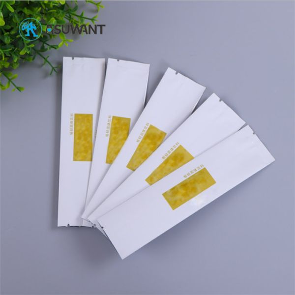 Custom Mini Instant Coffee Tea Bags Sachet Pouch Empty Silver Aluminum Foil Single Cup