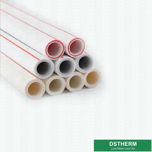 Hot Water Supply PPR Aluminum Pipe High Pressure  High Strength Sound Insulation