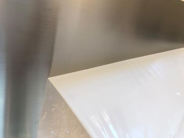película protetora de aço inoxidável de dobra da proteção 70micron de superfície de 1250mm
