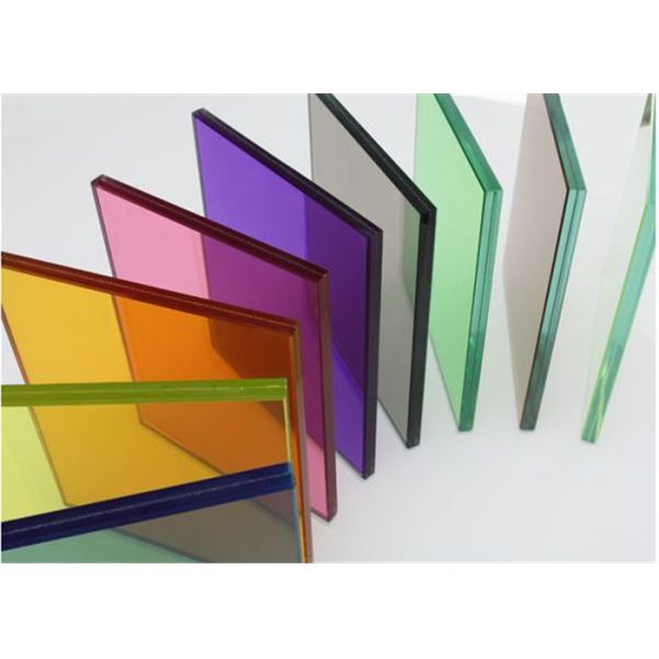 UV Protection PVB Laminated Glass High Transparent / Colored Partition Wall Glass