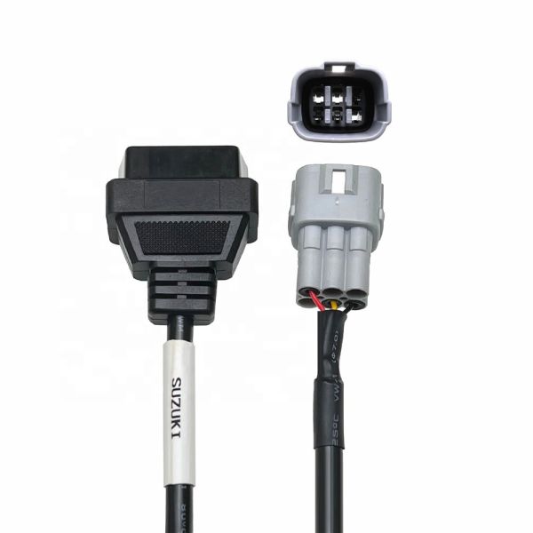 OEM PVC Adapter Cable For Suzuki Motorcycle Motorbike Speed RPM Temp O2 Sensor Data Emissions