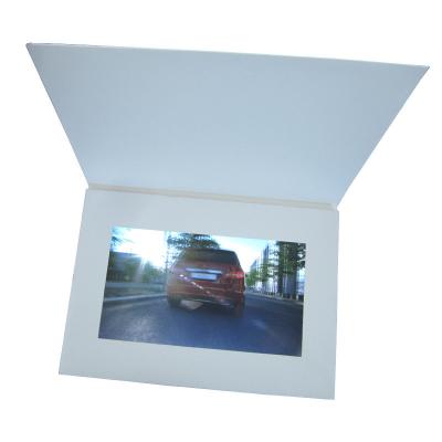 8O 2W Speaker Personalized Video Greeting Cards Built - In Lithium Battery