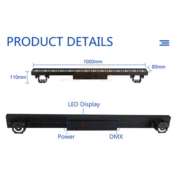 ROHS 14x3w White Landscape LED Wall Wash Light Indoor