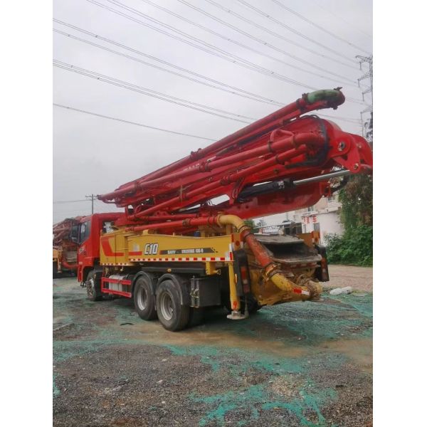 29000kgs Used Concrete Pump Truck Machine Equipment Truck Mounted Pump 2021 Sy 43m