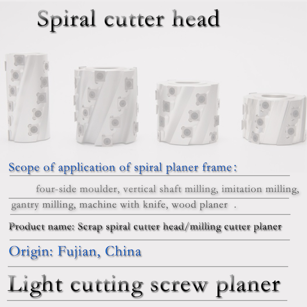 Light‑Duty Spiral Cutter Head