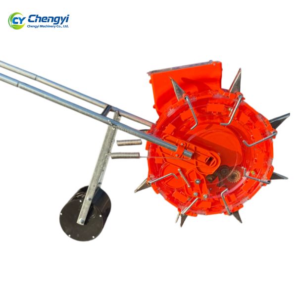 Push Seeder Manual Grain Drill for Soybean Field High Capacity