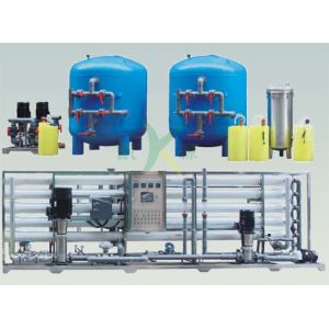 Ултрапуре оборудование воды 380В, 2 завод водоочистки РО стали углерода фильтра очищения этапа 50Т/Х