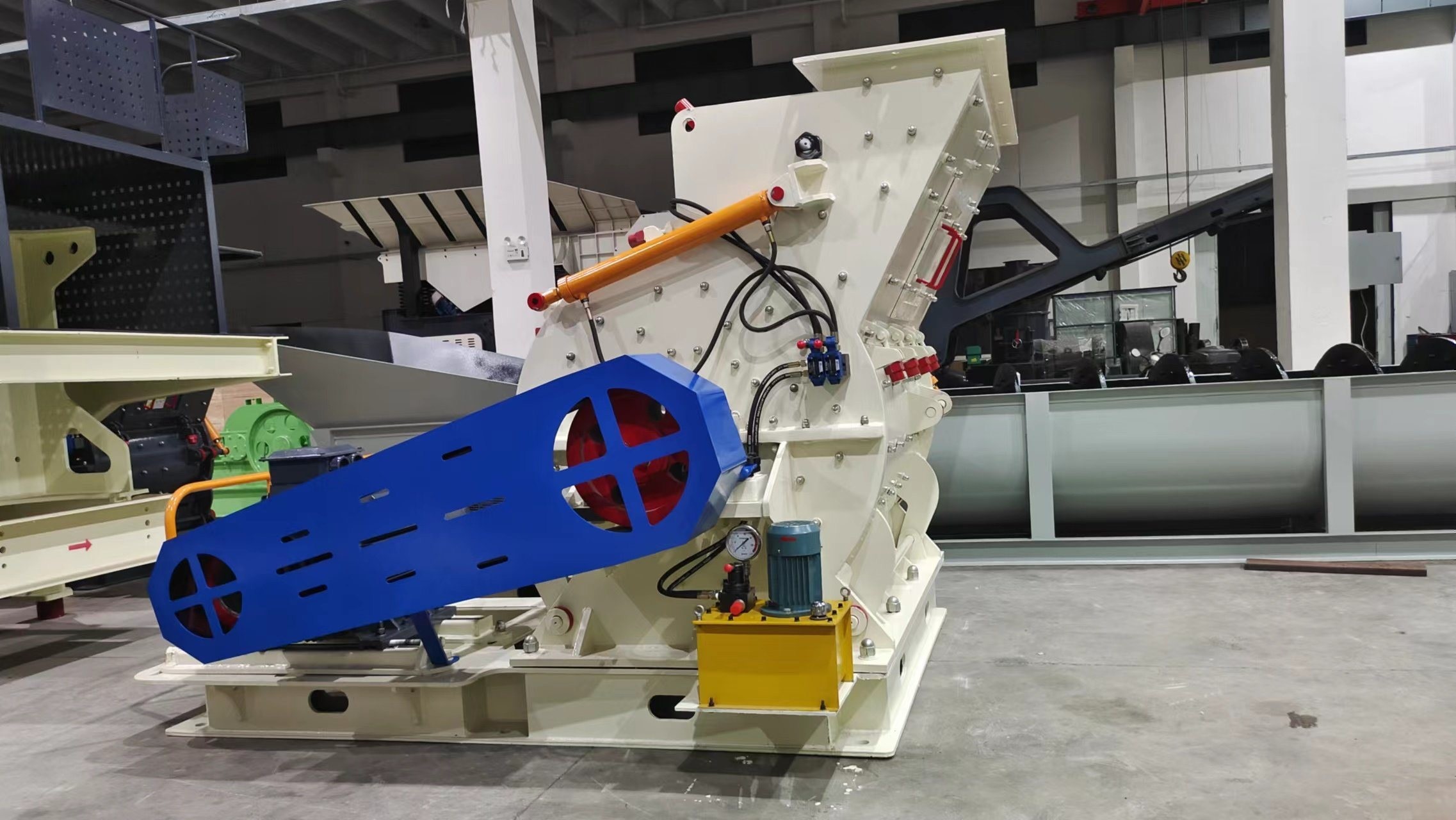 Rough Powder Making Machine Limestone Hammer Crusher with Capacity Cup and Dosing Device