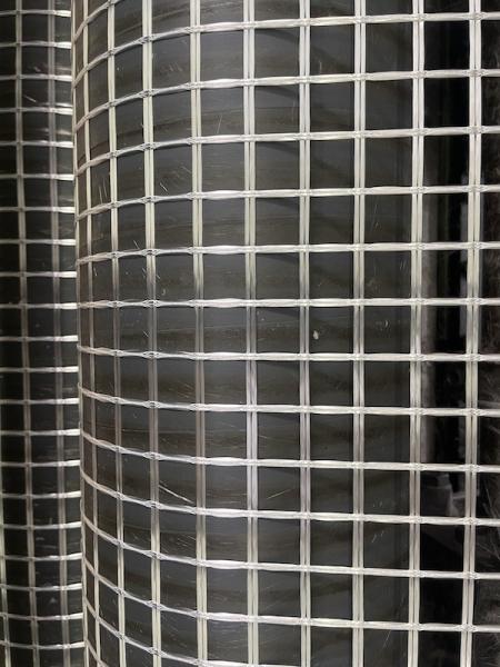 Reinforcing Glass Grid Asphalt Fiberglass Geogrid 120Kn Preventing Road Surface Cracks