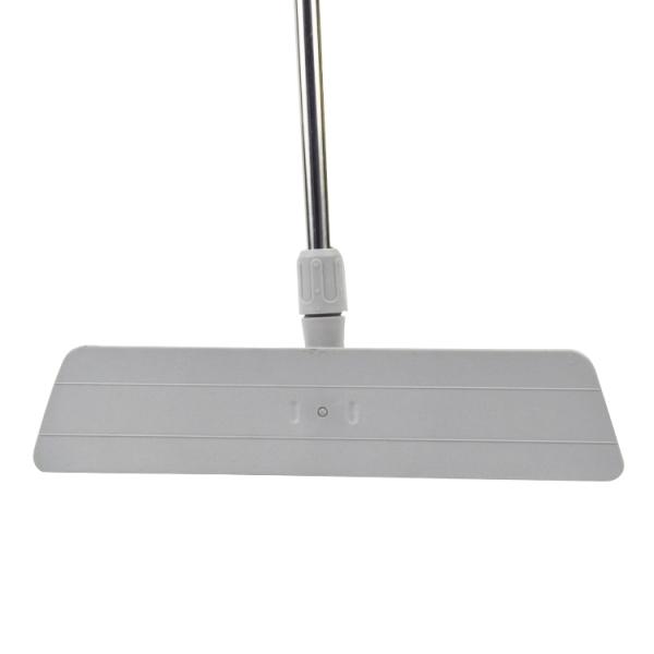 Serpillère plate ESD pour salle blanche industrielle avec microfibres et acier inoxydable