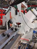 Linha de aço máquina do ângulo do CNC da flange com função de marcação de perfuração