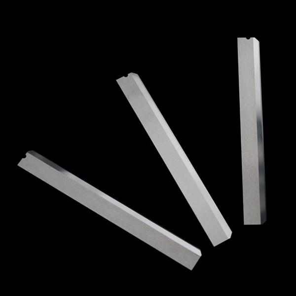Lâminas de corte de lâminas de corte de filme de fibra química com comprimento de carboneto de tungstênio
