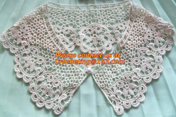 handmade hook needle crochet diy accessories three-dimensional flower