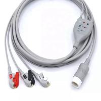 TPU não tóxico ECG Monitor Cable Multiscene para máquina do paciente